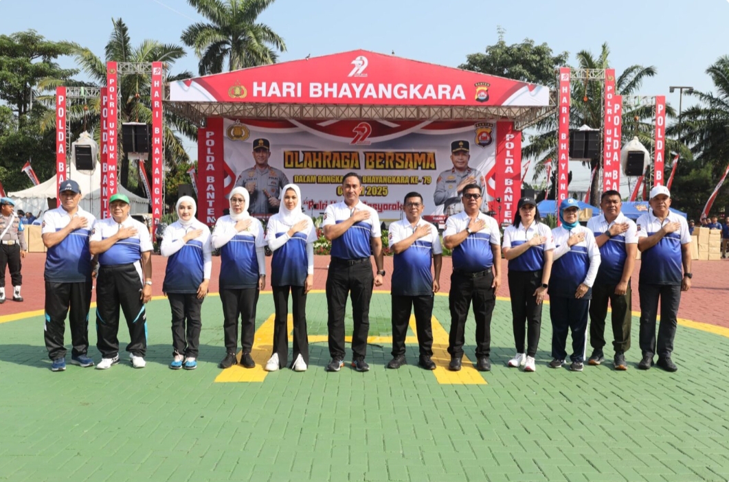 Gubernur Banten Ucapkan Selamat HUT Bhayangkara ke-79, Siap Bersinergi untuk tingkatkan Pembangunan