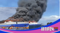 Kapal Motor Barcelona 5 Terbakar di Perairan Manado, 3 Orang Meninggal