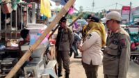 Satpol PP Kota Tangerang Tertibkan PKL Pasar Anyar