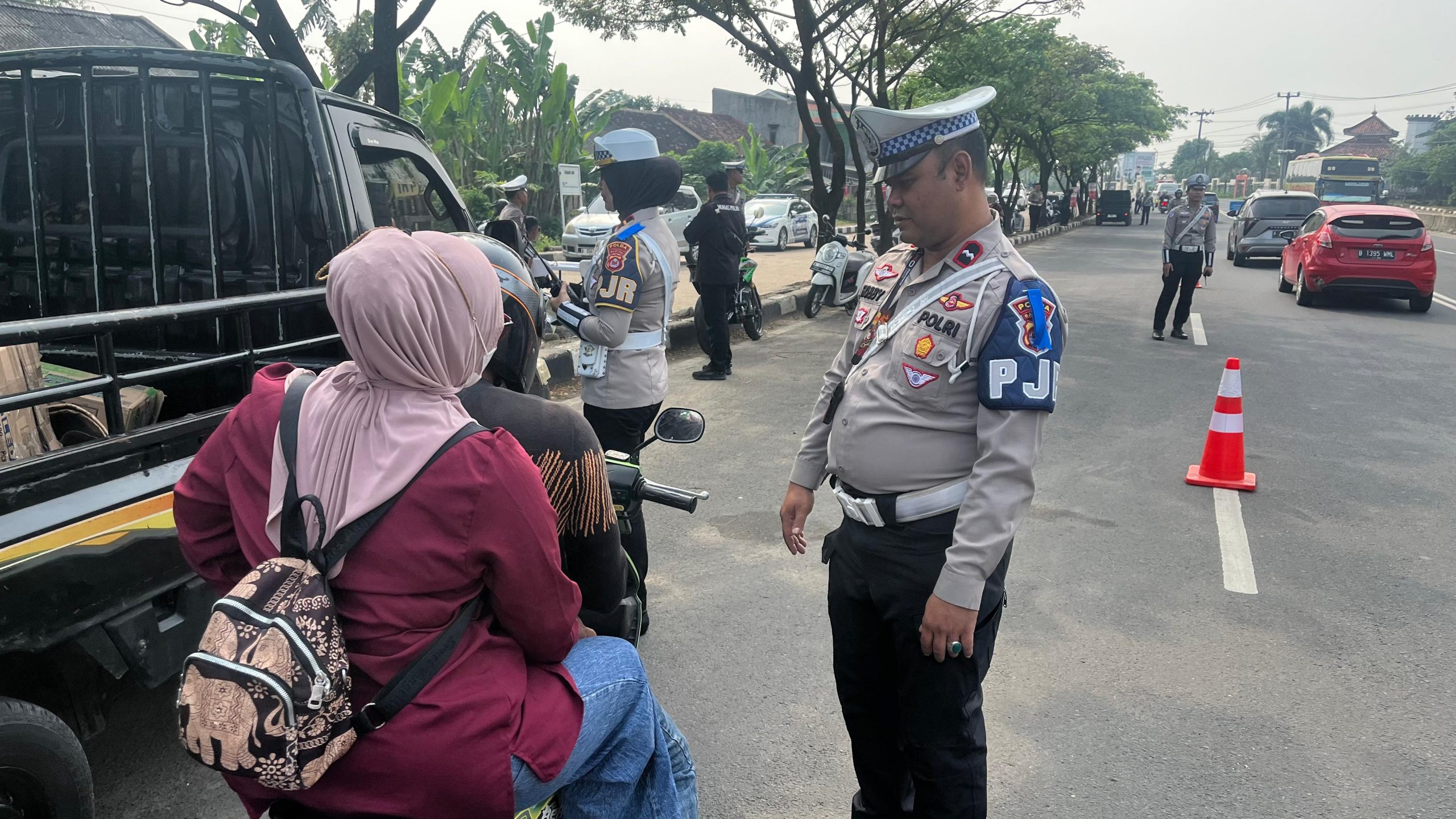 Hari ke 4, Puluhan pengendara terjaring Operasi Patuh Maung 2025