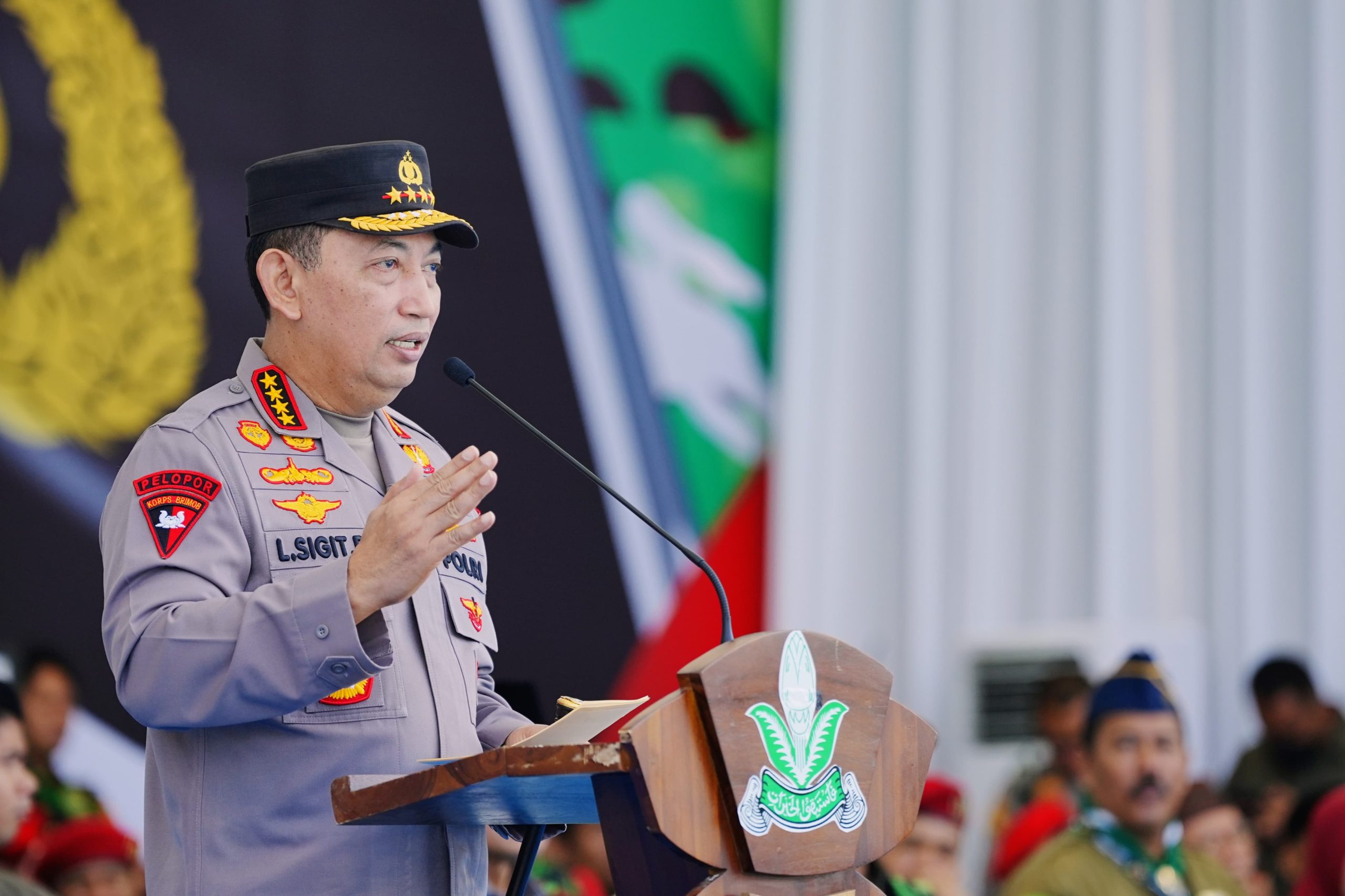 Pimpin Apel Akbar, Kapolri: KOKAM Pemuda Muhammadiyah Bantu Polri Wujudkan Stabilitas Kamtibmas