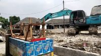 Eks Terminal Sentiong dan Lapak PKL Dibongkar Paksa Pemdes Tobat, Pedagang Nilai Kades Arogan Eks Terminal Sentiong dan Lapak PKL Dibongkar Paksa Pemdes Tobat, Pedagang Nilai Kades Arogan