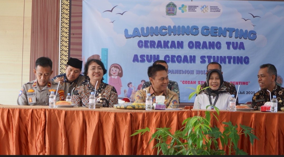 Wakil Bupati Gunungkidul Launching Program GENTING, Cegah Stunting di Kapanewon Nglipar