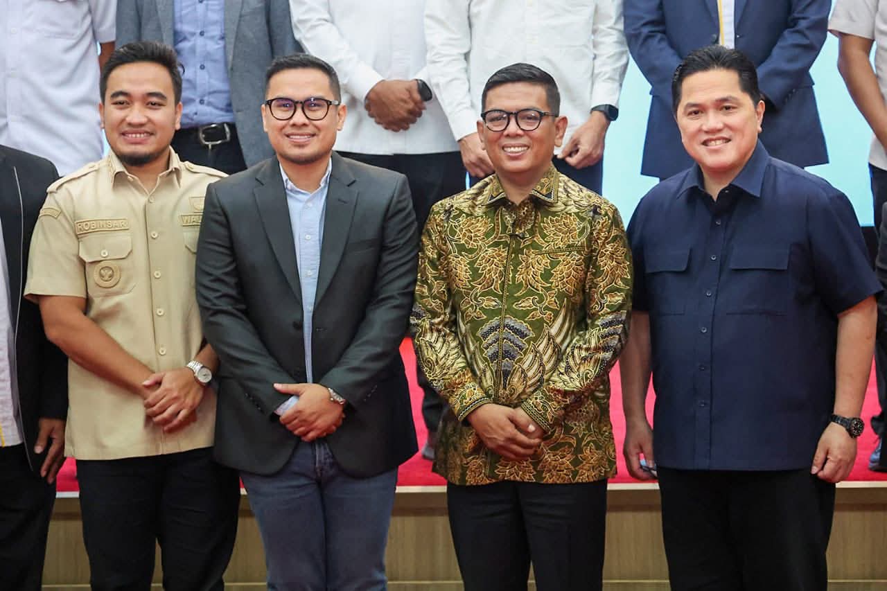 Gubernur Banten bertemu Erik Tohir bahas Pengembangan Sport Center