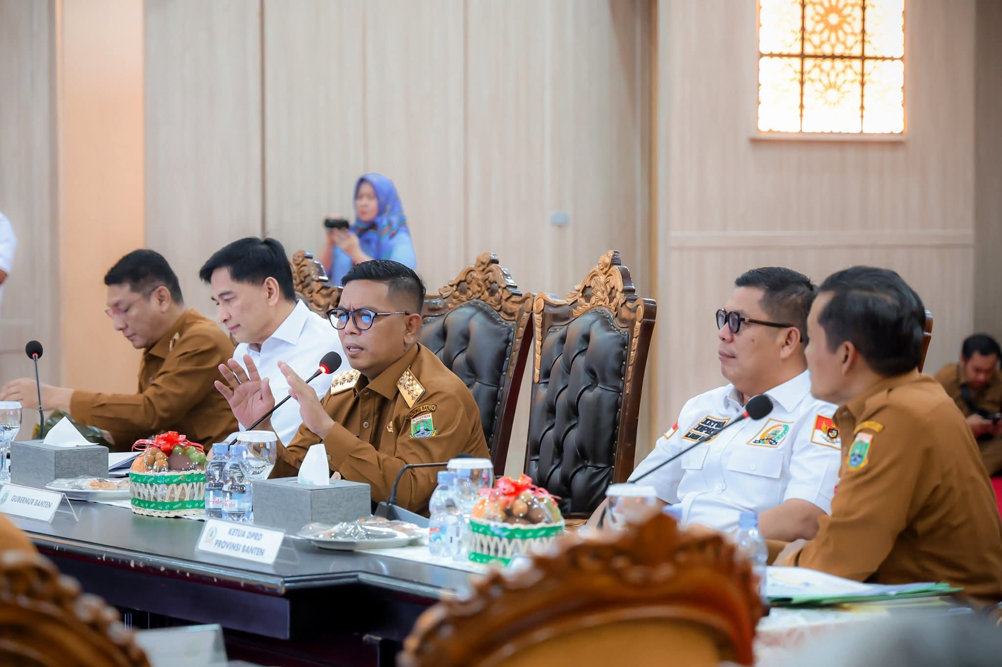 Gubernur Banten Pimpin Rakor Infrastruktur untuk Sinkronisasi Pembangunan