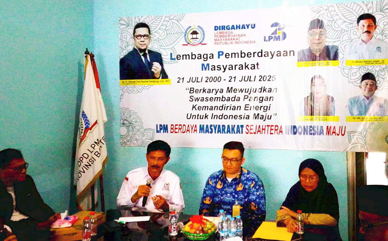 Peringati HUT ke-25, LPM Banten Berharap Pemprov Terbitkan Perda dan Pergub LPM