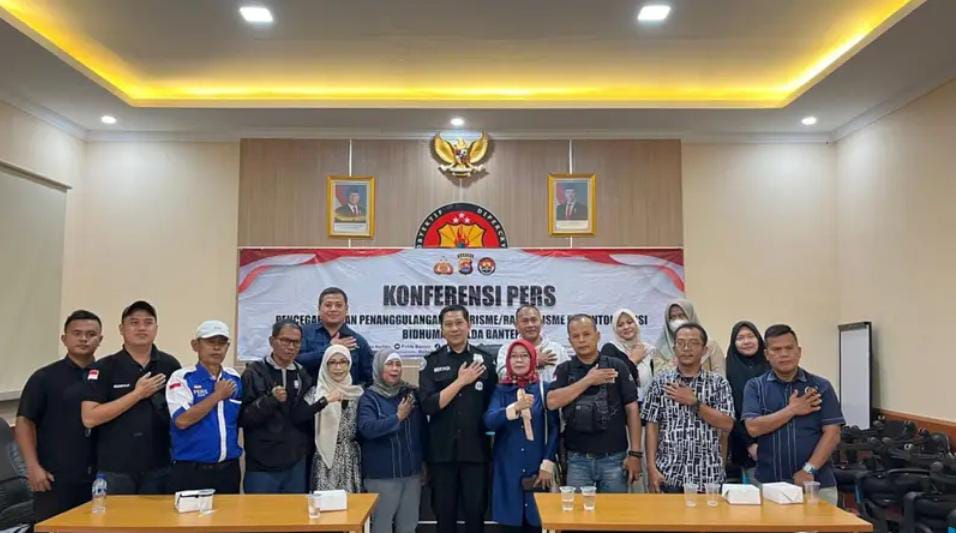 Bidhumas Polda Banten Gelar Sosialisasi Bersama Insan Media untuk Cegah Paham Radikalisme