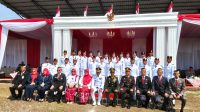 Suasana Khidmat Warnai Upacara Pengibaran Bendera Merah Putih Di Kecamatan Rajeg