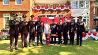 Perwira Polri Penerima Beasiswa LPDP Ikuti Upacara HUT RI ke-80 di London