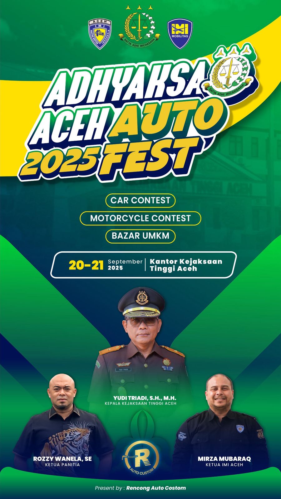 IMI Aceh Bersama Kejati akan Gelar Adhyaksa Aceh Auto Fest 2025 IMI Aceh Bersama Kejati akan Gelar Adhyaksa Aceh Auto Fest 2025