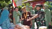 Kasdam IV/Diponegoro Borong Produk UMKM, Dibagikan ke Veteran dan Warga di Penutupan TMMD