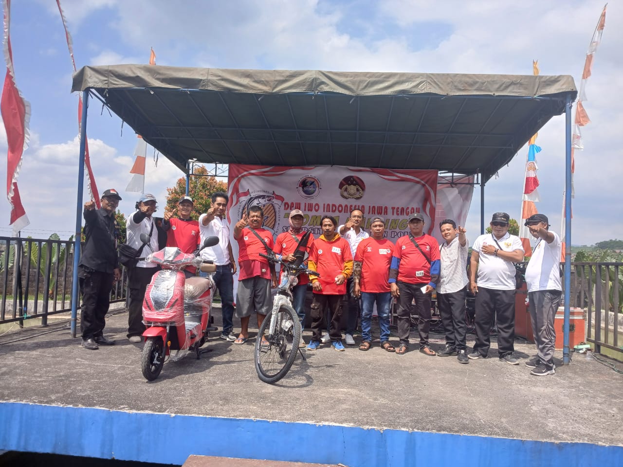 Sambut HUT RI ke-80, IWOI Jateng Gandeng Polsek Mijen Gelar Lomba Mancing Berhadiah Sepeda Listrik Sambut HUT RI ke-80, IWOI Jateng Gandeng Polsek Mijen Gelar Lomba Mancing Berhadiah Sepeda Listrik