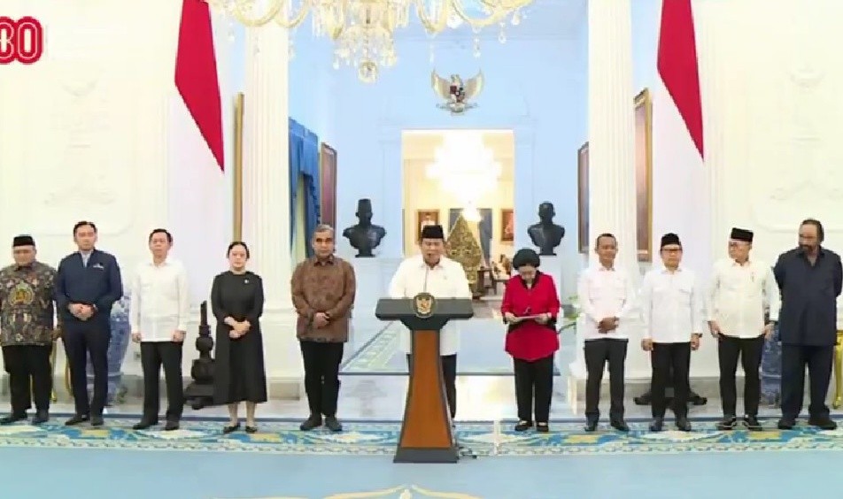 Presiden Prabowo Bertemu Para Ketua Partai Sampaikan Sikap Hadapi Dinamika yang Terjadi