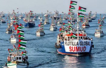 Global Sumud Flotilla, Aksi Armada Kemanusian ke Gaza Dikawal Kapal Perang Italia dan Spanyol