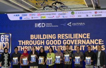 PTBA Raih Dua Penghargaan Bergengsi di Ajang IICD Corporate Governance Award 2025