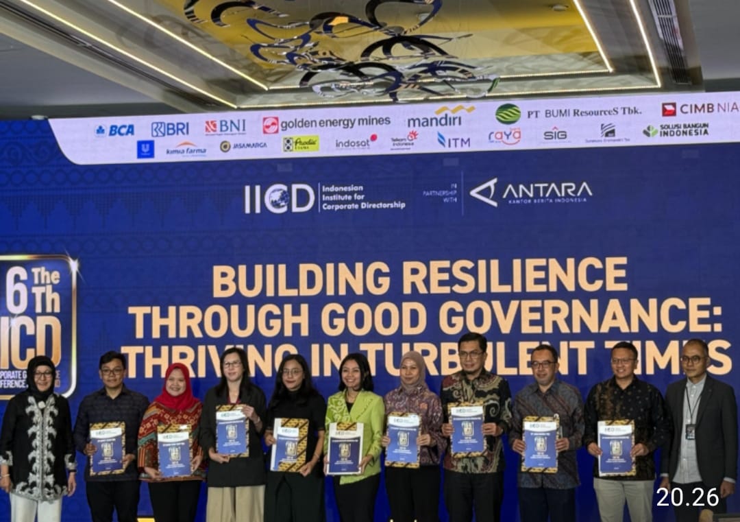 PTBA Raih Dua Penghargaan Bergengsi di Ajang IICD Corporate Governance Award 2025