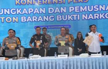 Polda Metro Jaya Musnahkan 1,14 Ton Narkoba, Tangkap 2.318 Tersangka