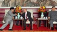 Presiden Prabowo Berdampingan dengan Putin dan Xi pada Parade Militer China Presiden Prabowo Berdampingan dengan Putin dan Xi pada Parade Militer China