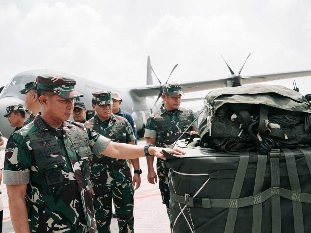 TNI Kirim Pasukan Terpilih Bantu Penyaluran Makanan Ditengah Gempuran Israel di Gaza