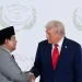 Trump Puji Prabowo: Indonesia Negara Kuat dan Luar Biasa