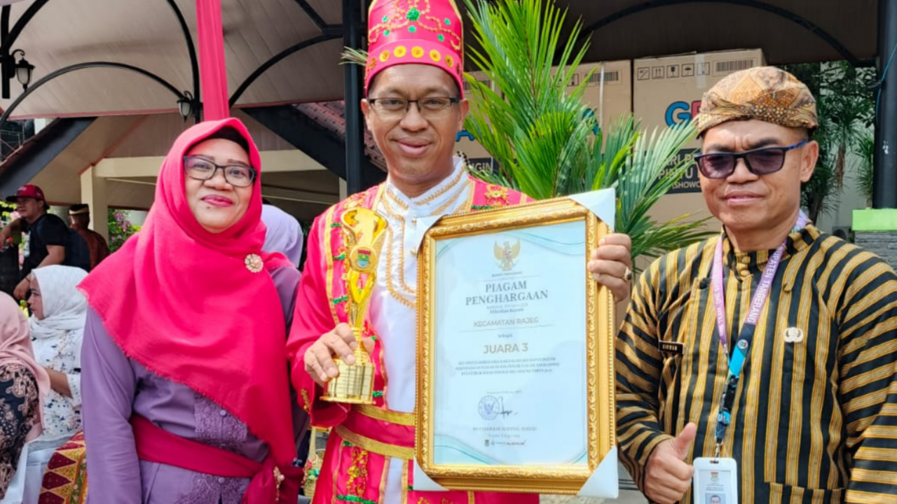 Selamat! Kecamatan Rajeg Dapat Peringkat Tiga Penghargaan Penurunan Angka Stunting
