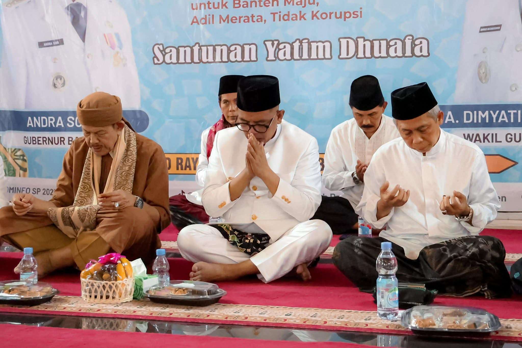 Gubernur dan Wakil Gubernur hadiri Doa Bersama 25 tahun Provinsi Banten