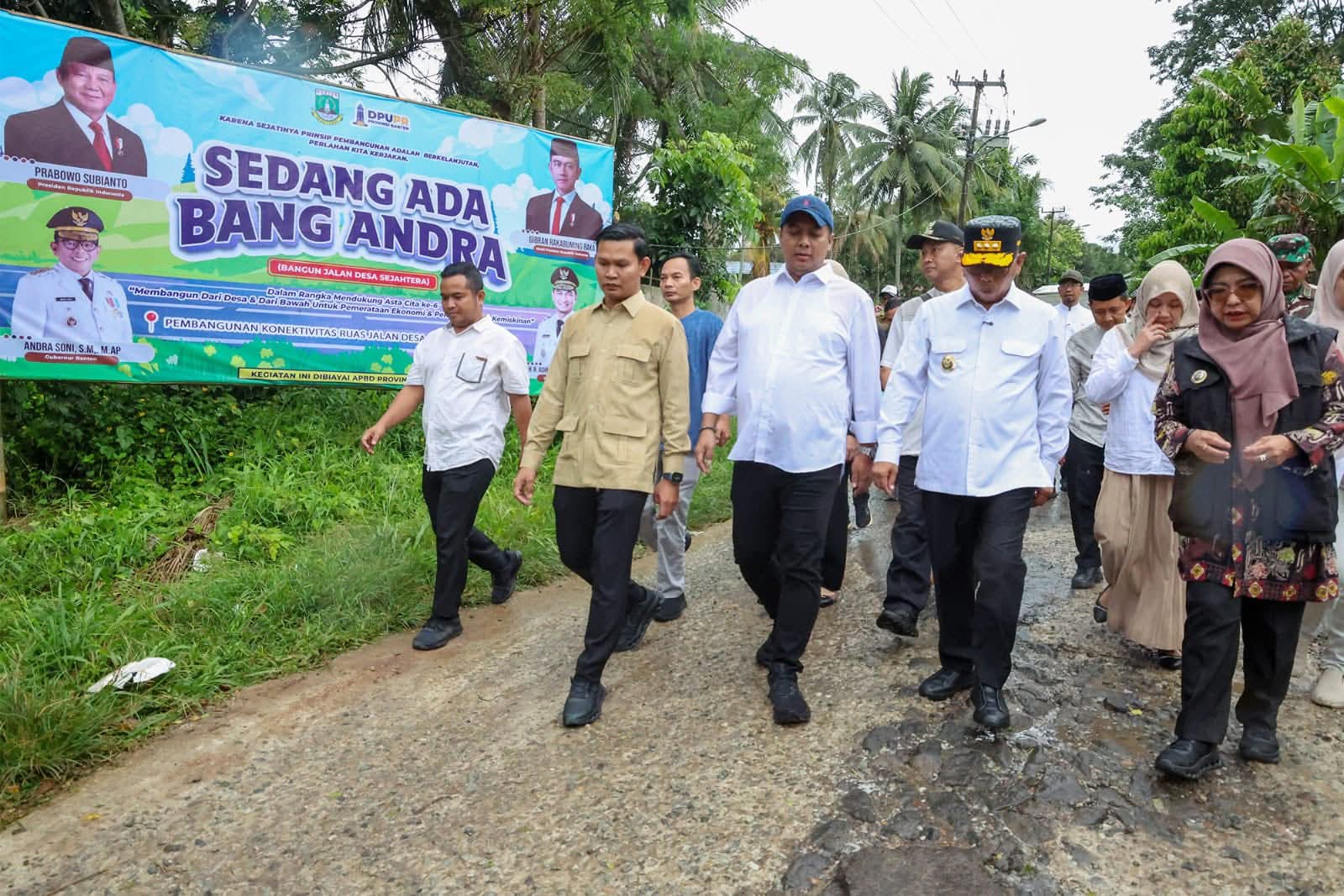 Pemprov Banten Bangun Jalan Cadasari–Kaduela, Perkuat Akses Ekonomi dan Pendidikan