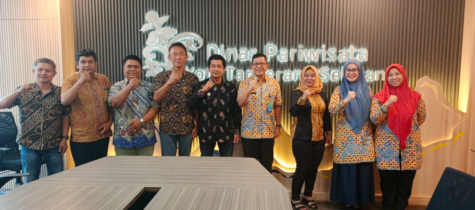 Dinas Pariwisata Tangsel Sambut Hangat Silaturahmi PWI, Bahas Program Kreatif
