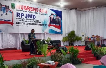Bupati Joncik Buka Musrenbang RPJMD 2025-2029, Tegaskan Komitmen Wujudkan Empat Lawang Madani Jilid II
