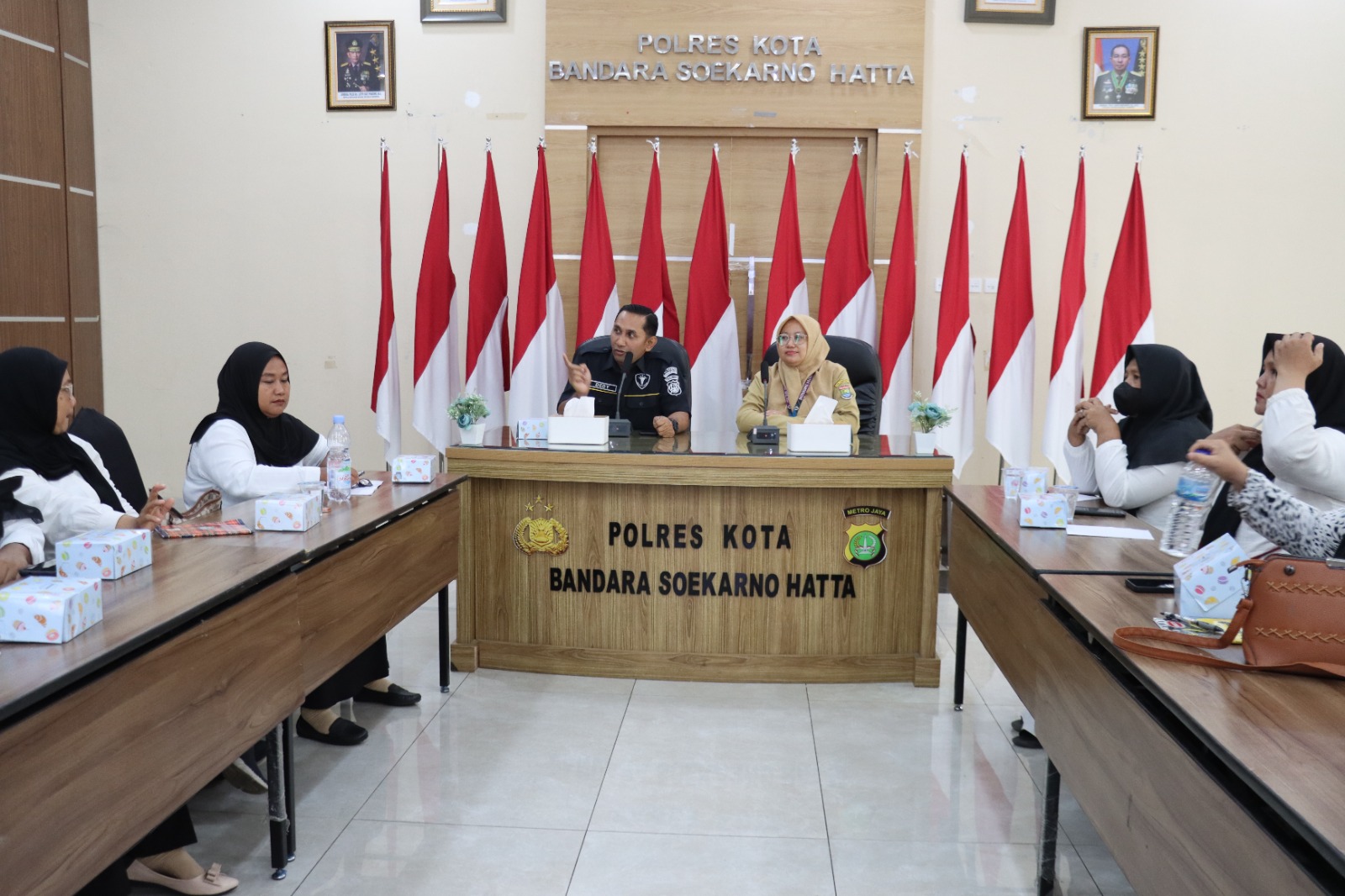 Polres Bandara Soekarno-Hatta Perketat Standar Dapur Program Makan Bergizi Gratis