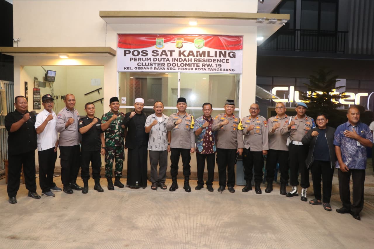 Kapolres Jauhari: Poskamling Adalah Ujung Tombak Keamanan Lingkungan