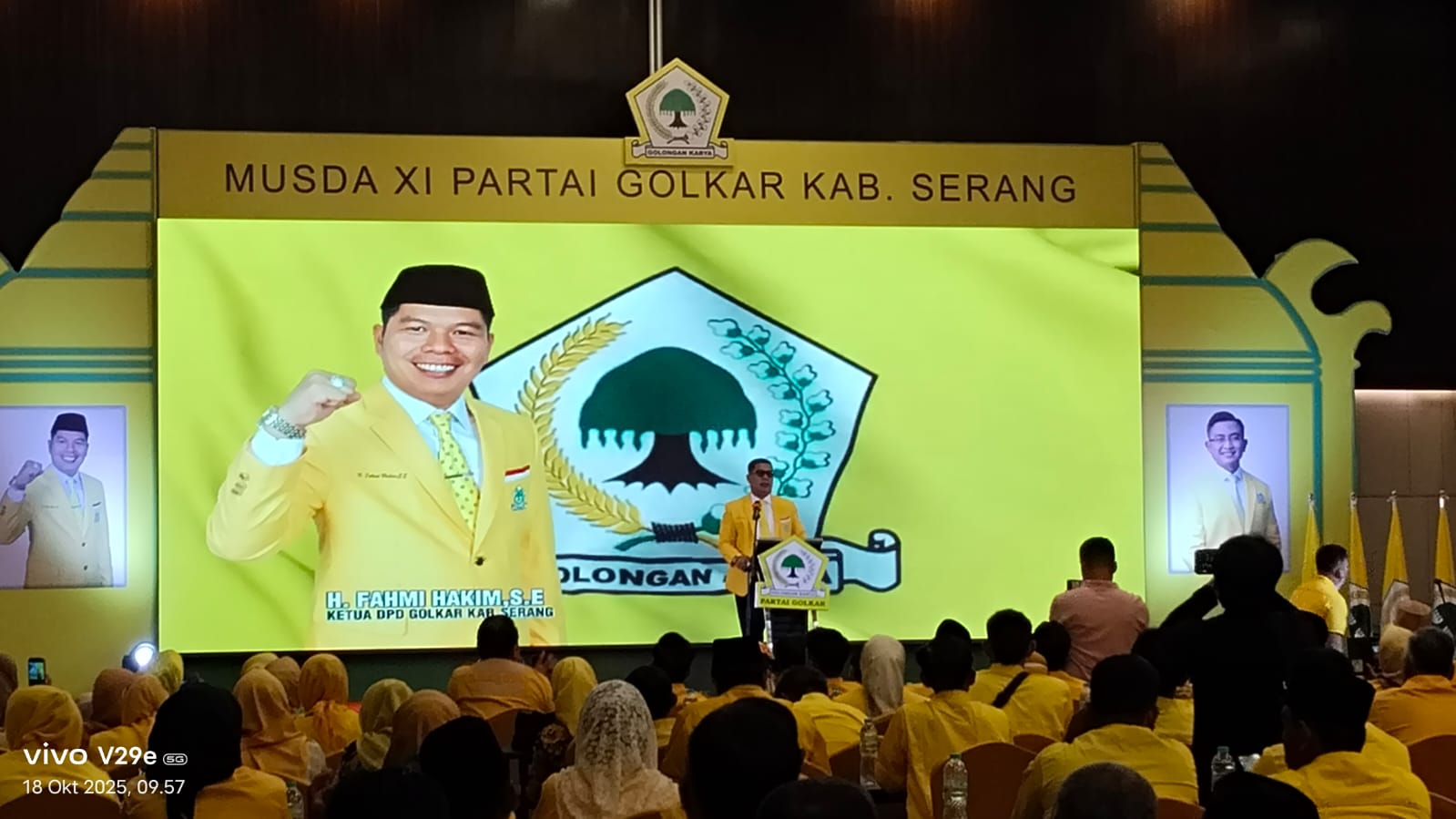 Fahmi Hakim Kembali Pimpin Golkar Kabupaten Serang, Musda XI Jadi Ajang Konsolidasi dan Penguatan Partai