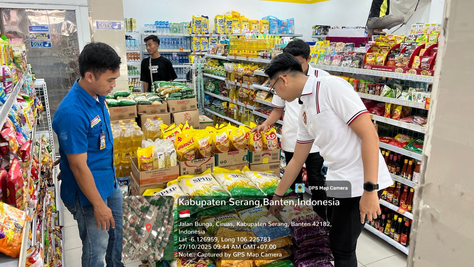 Satgas Pangan Polres Serang Pastikan Harga Beras Masih Sesuai HET Satgas Pangan Polres Serang Pastikan Harga Beras Masih Sesuai HET