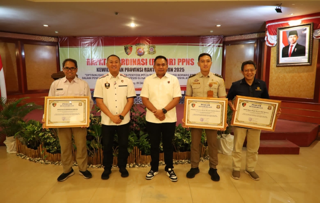 Polda Banten Perkuat Sinergi PPNS dan Penyidik Polri dalam Penegakan Hukum Presisi