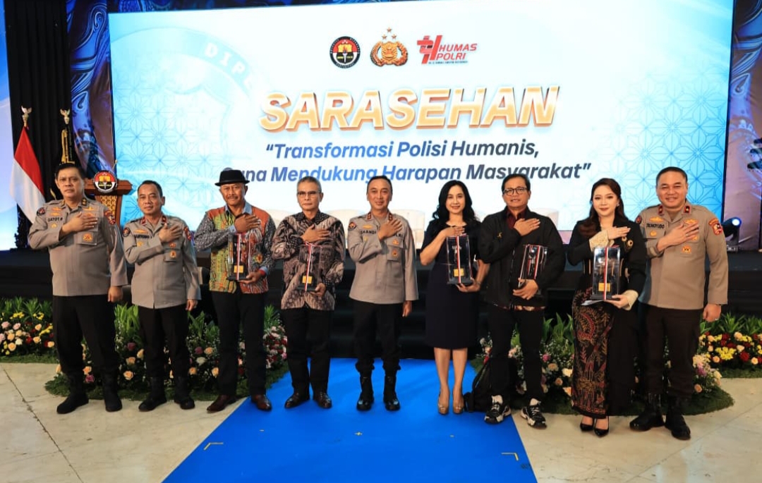 Peringati Hari Jadi ke-74, Humas Polri Gelar Sarasehan dan Dialog Kebangsaan