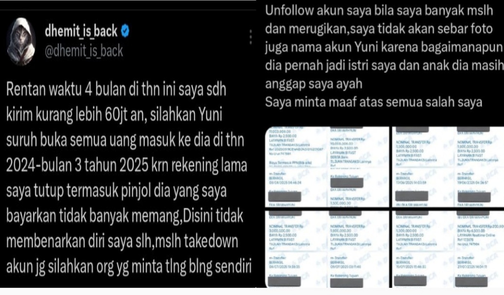 Gatot Hariyanto alias @dhemit_is_back Bantah Tuduhan Penipuan