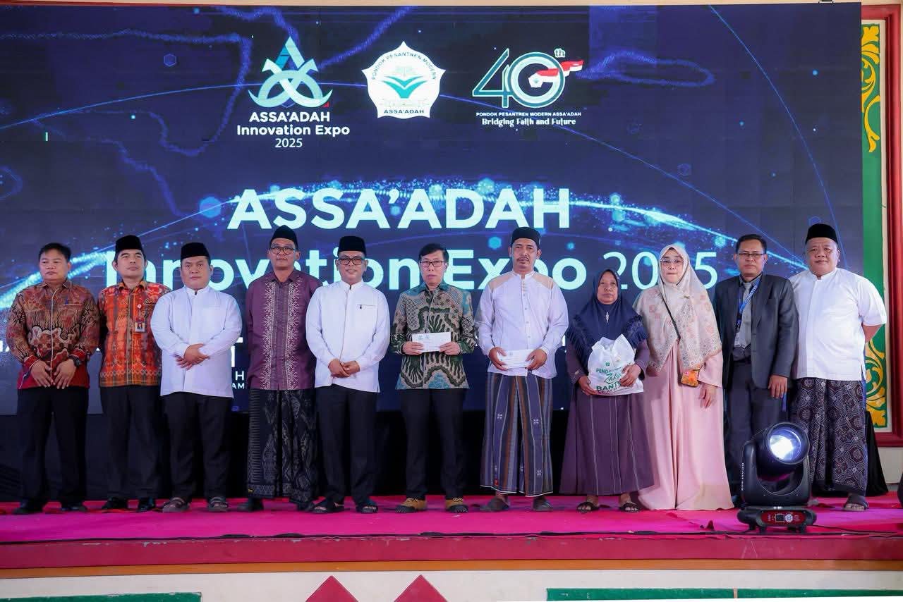 Gubernur Andra Soni Apresiasi Inovasi Teknologi Santri di Ponpes Assa’adah Serang