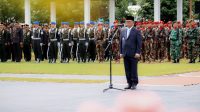 Gubernur Andra Soni Pimpin Ziarah Nasional Hari Pahlawan di TMP Ciceri Kota Serang