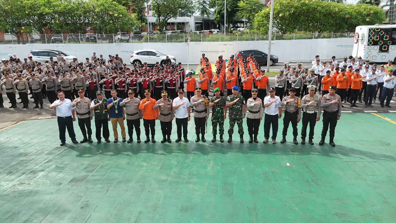 Polresta Bandara Soetta Gelar Apel Siaga Bencana Polresta Bandara Soetta Gelar Apel Siaga Bencana