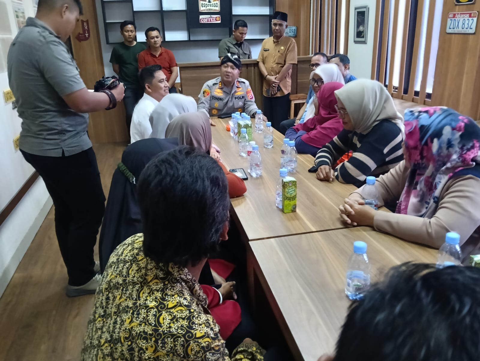 Kapolres Serang Fasilitasi Mediasi Bantuan UMKM di Jawilan