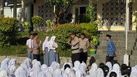 Ditpamobvit Polda Banten Gelar Upacara Serentak Ajak Pelajar Lawan Bullying