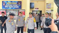 Wakapolda Banten Tinjau Pelayanan Pamapta dan Layanan Polisi 110 di Polres Serang