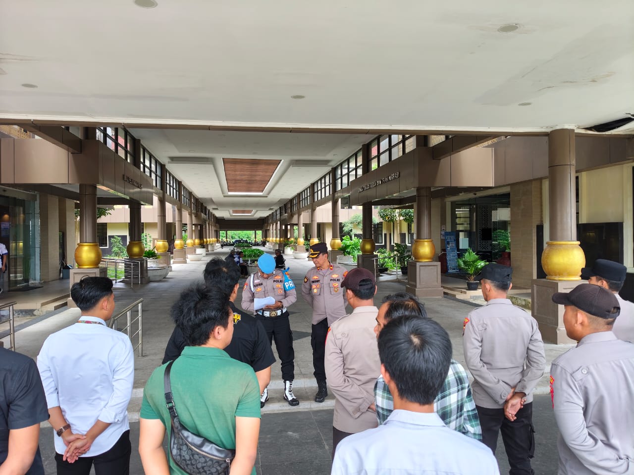 Polres Serang Kerahkan 44 Personel Amankan Pra Pleno Penetapan UMK 2026