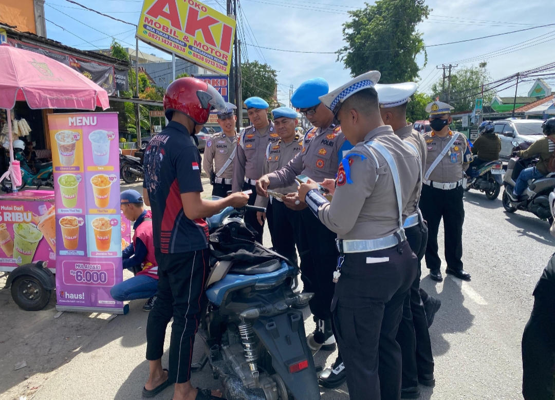Hari Kesembilan Operasi Zebra Maung 2025, Ditlantas Polda Banten Intensifkan Penegakan dan Edukasi