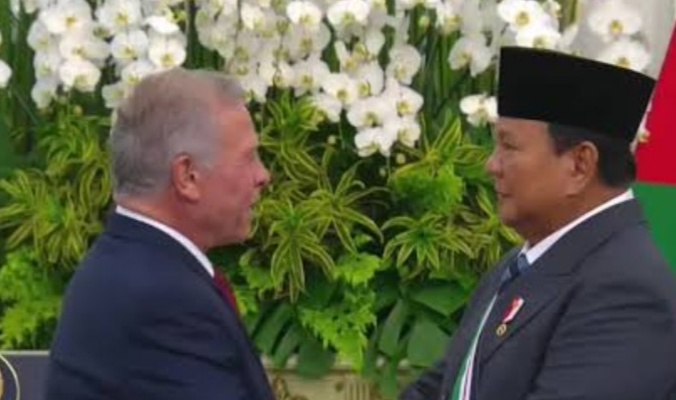 Raja Yordania Kunjung ke Indonesia, Mengutuk Keras Ledakan di SMAN 72 Jakarta