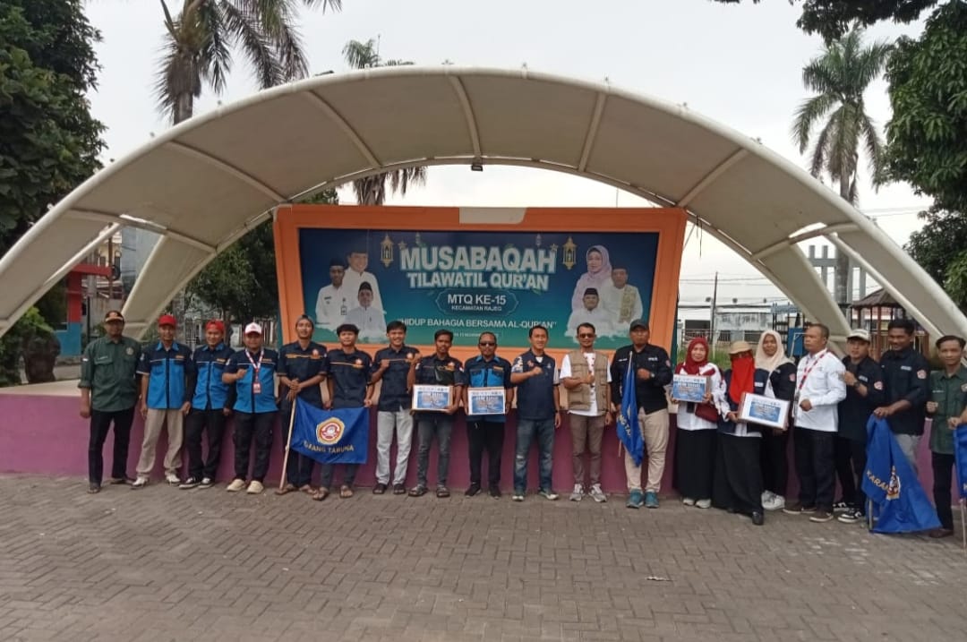 Aksi Peduli Karang Taruna, KNPI, PMI, KUKR Kecamatan Rajeg Kumpulkan Donasi Korban Bencana di Sumatra