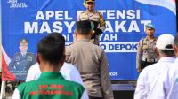 Kapolres Metro Depok Pimpin Apel Potensi Masyarakat, Tekankan Sinergi Jaga Kamtibmas