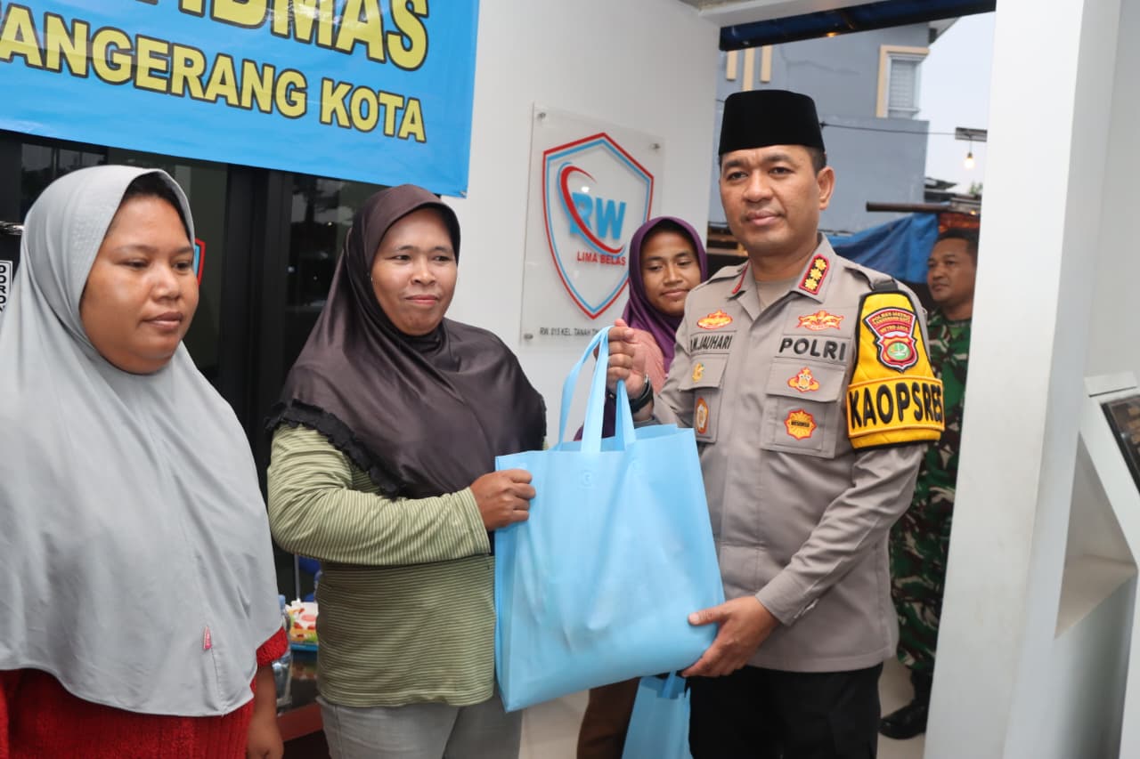 Perkuat Jaga Jakarta, Kapolres Tangerang Kota Ajak Warga Cegah Kejahatan Lingkungan
