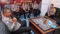 Hari Pertama Operasi Lilin Maung, Kapolresta Tangerang Cek Kesiapan Posko Nataru