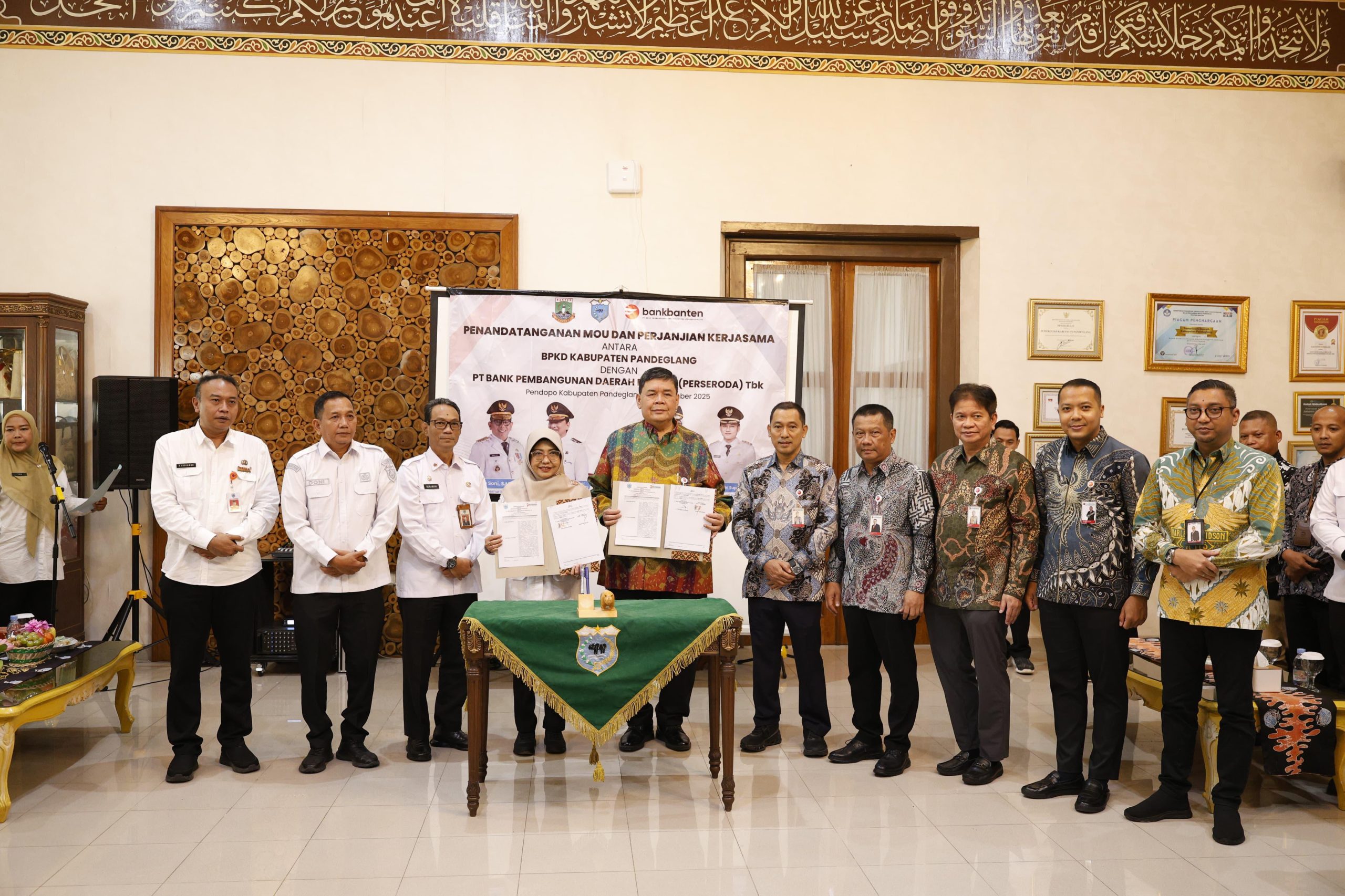 Resmi! Mulai 2026 RKUD Pandeglang Dikelola Bank Banten